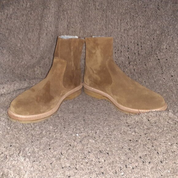 WANT LES ESSENTIALS-Stevie-Brown Suede Crepe Sole Boots-Size 9-Near Mint - Picture 4 of 10